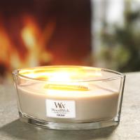 WoodWick Fireside HearthWick Ellipse Jar Candle Extra Image 3 Preview